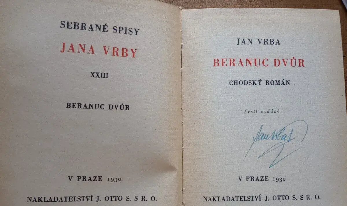 Sebrané spisy Jana Vrby - Beranuc Dvůr