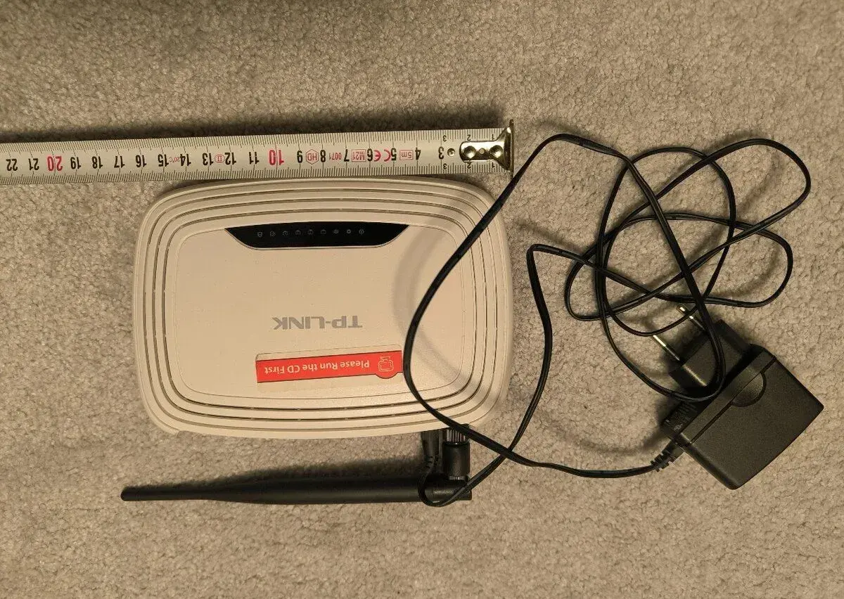 WiFi Router TP-Link TL-WR741ND, 150 Mbps, Ver: 2.4