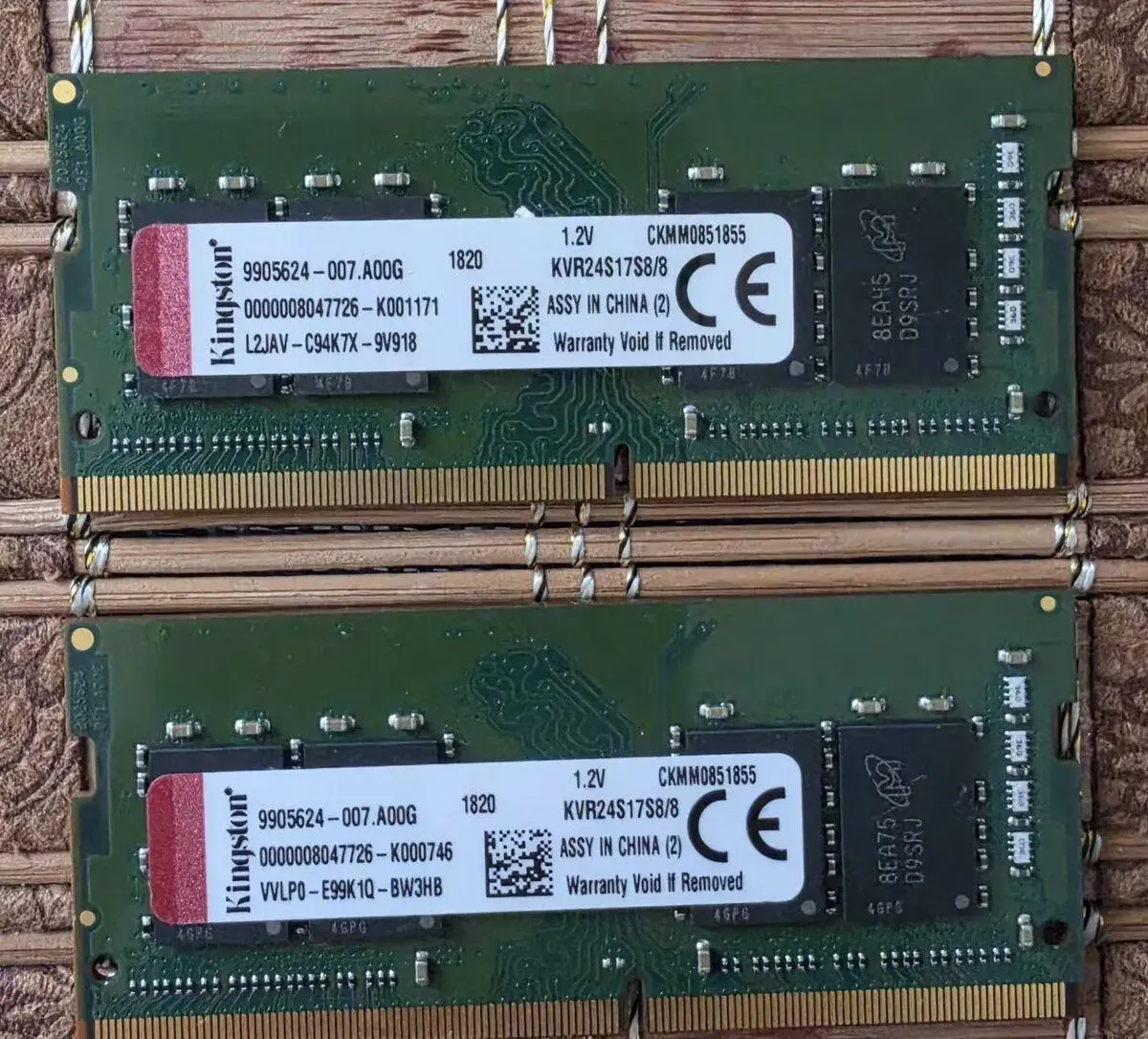RAM Kingston 16GB (2x8GB) DDR4 2400 MHz SO-DIMM