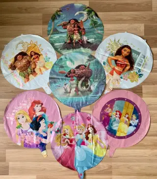 Krásné balonky a ubrus Princezny Disney/Vajana