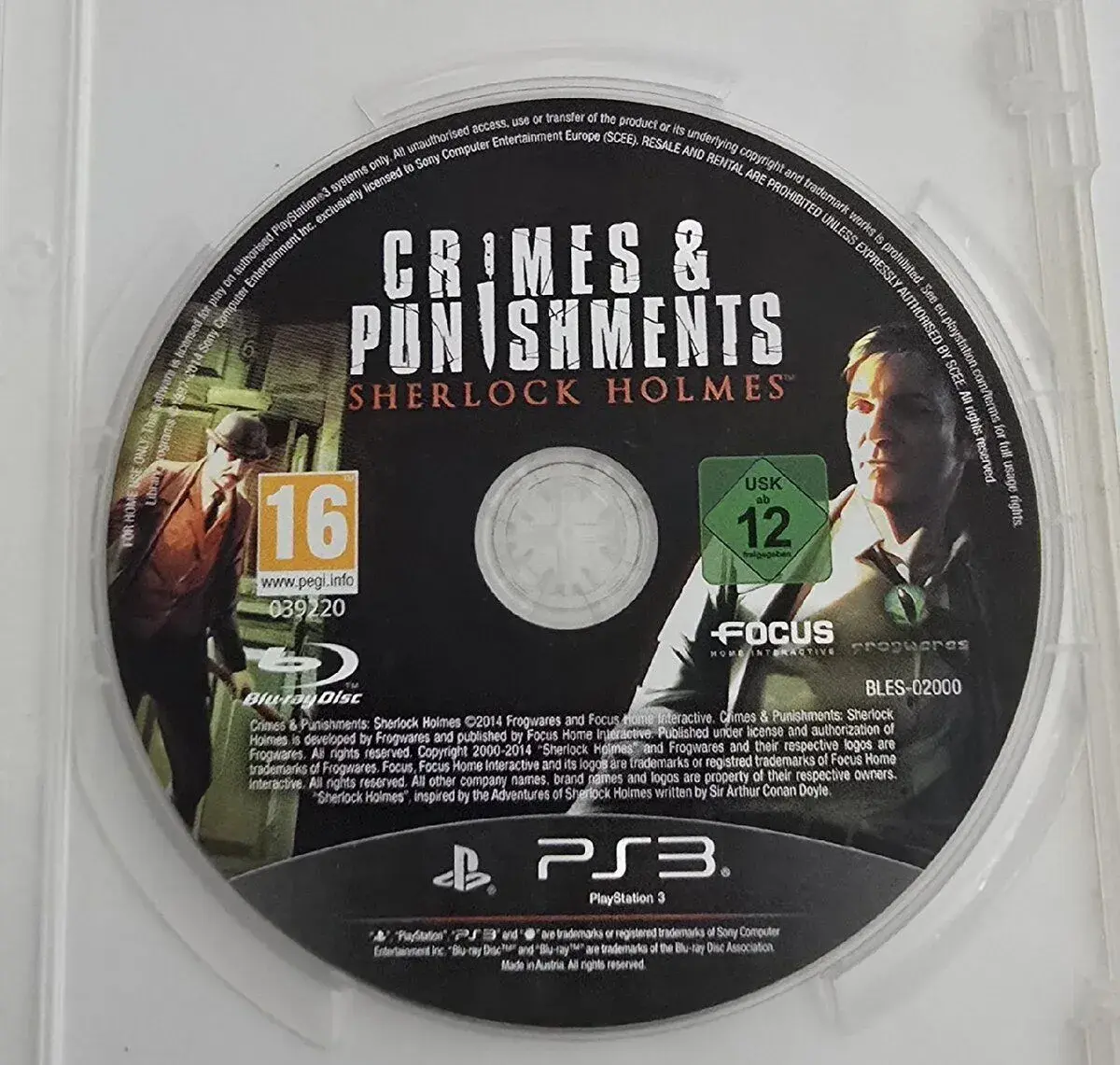 Hru Sherlock Holmes: Crimes & Punishments na PS3