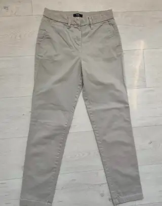 Béžové kalhoty z C&A vel. 34/XS