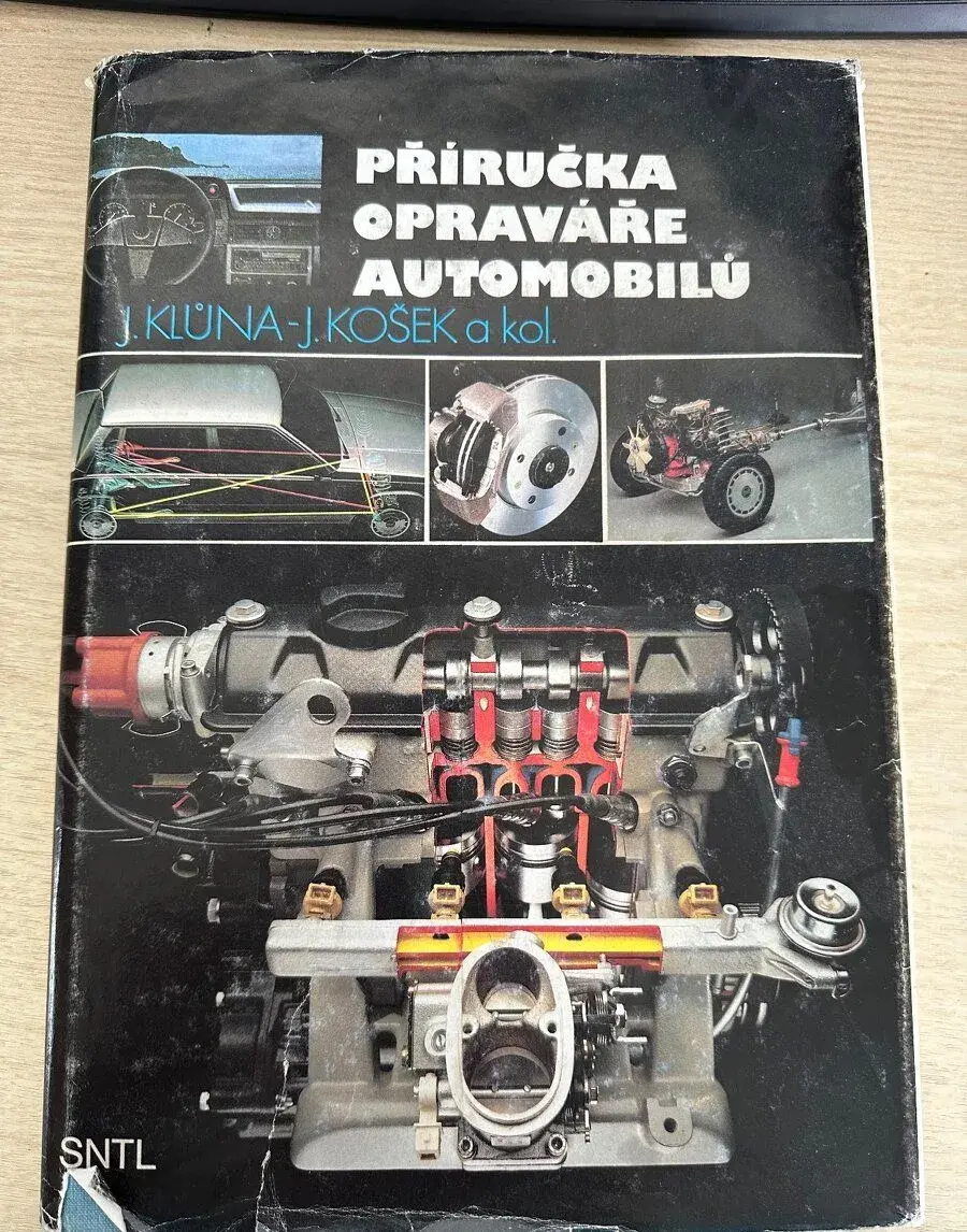 Příručka opraváře automobilů J. Klůna-J. Košek a kol.