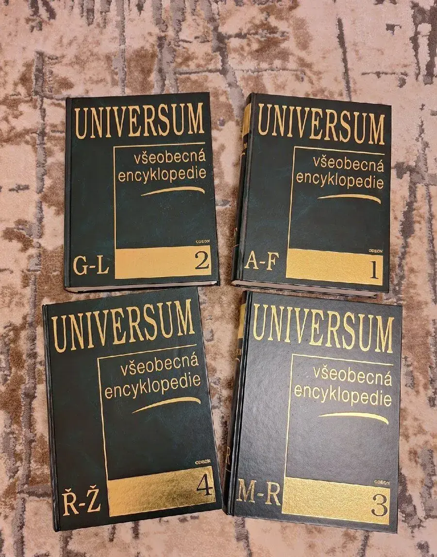 Encyklopedie UNIVERSUM 1–4 (komplet)