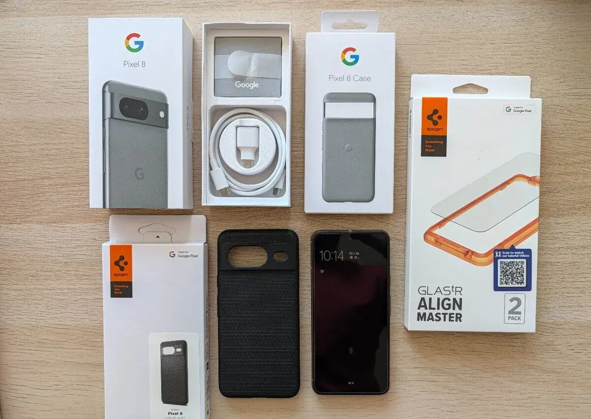 Google Pixel 8 256 GB + sada příslušenství