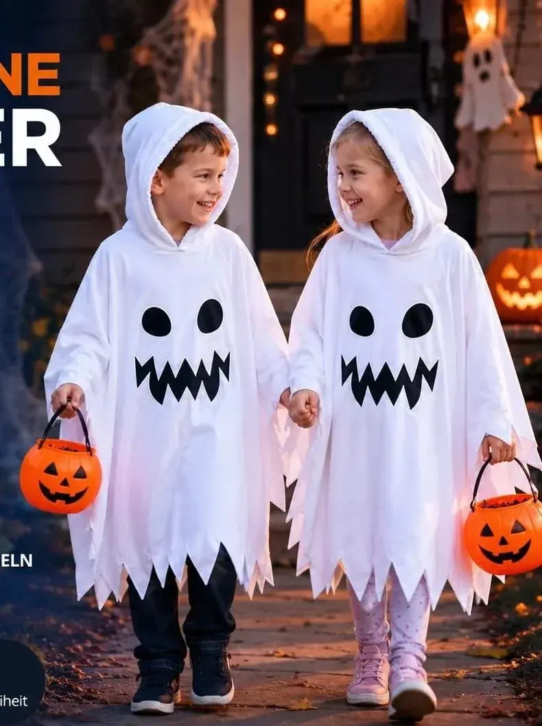 Halloweenský dětský kostým - DUCH