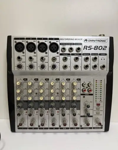 Mixpult Omnitronic RS-802