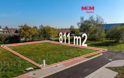 Prodej pozemku k bydlení, 811 m², Hrobice