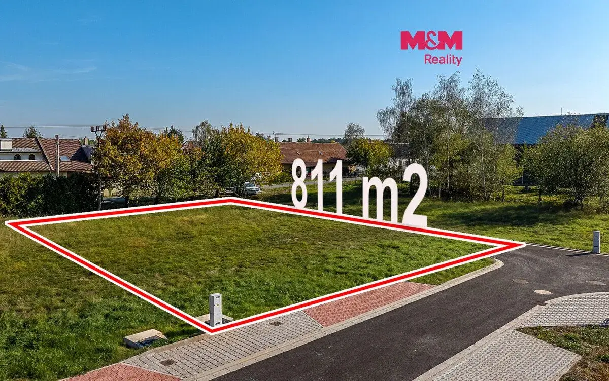Prodej pozemku k bydlení, 811 m², Hrobice