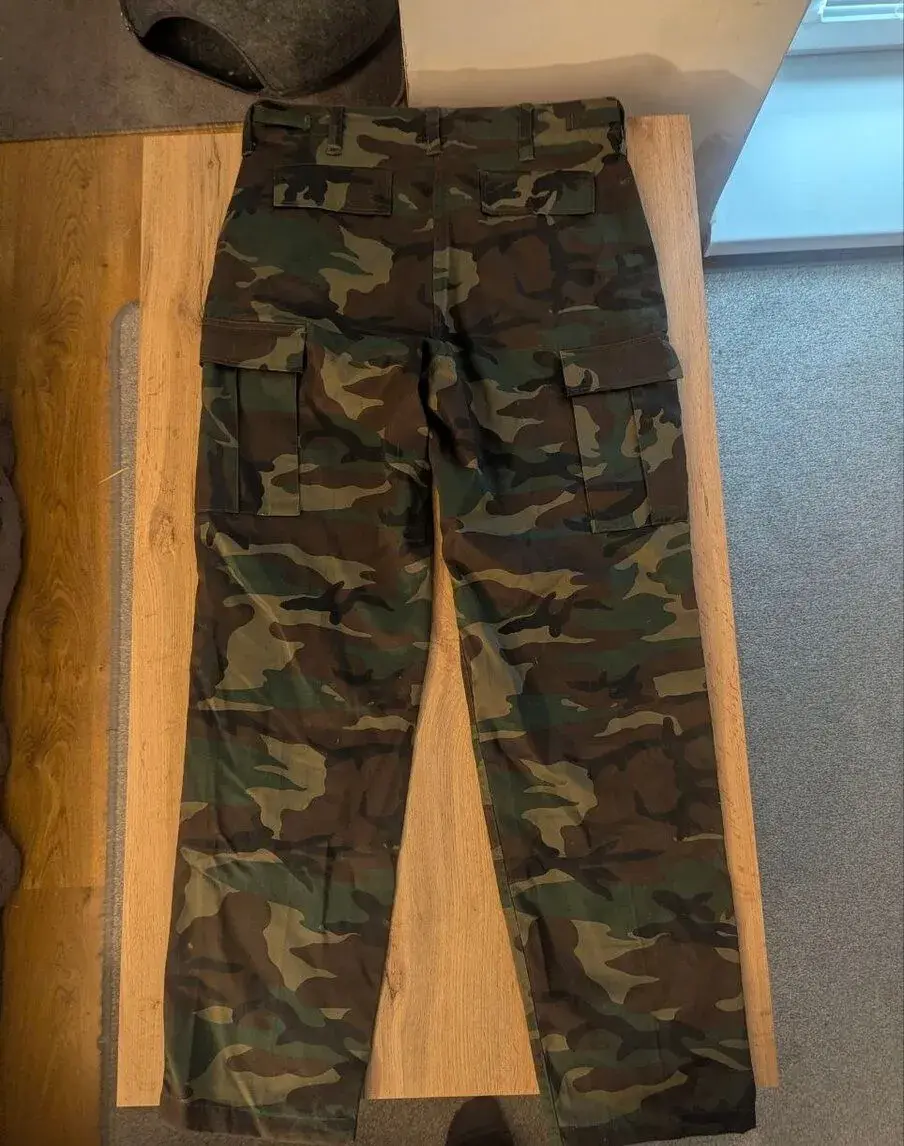 Vojenské cargo kalhoty USMC Survival M-89 Woodland – XL Regu