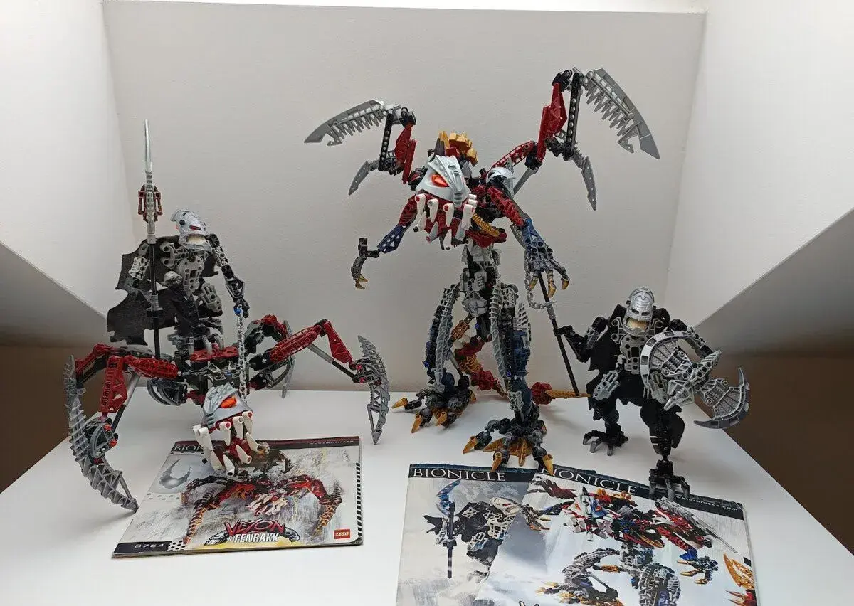 LEGO Bionicle - prodej části sbírky, 40+ setů