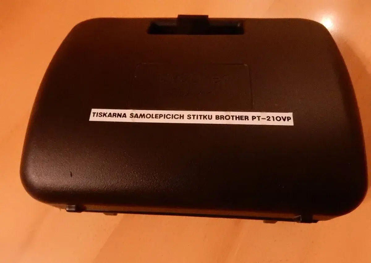 K prodeji jen samostatný kufřík na tiskárnu Brother pt-210vp