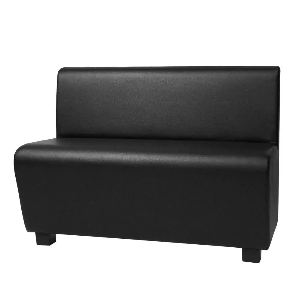 Čalouněné lavice BASIC 1,2m, černá