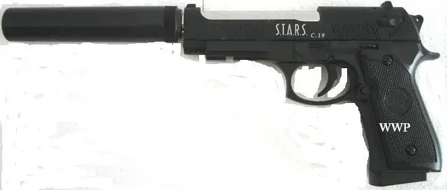 Airsoft zbraň C-18+ BERETTA kovová - Manuální