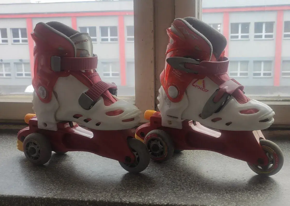 Dívčí rostoucí inline brusle