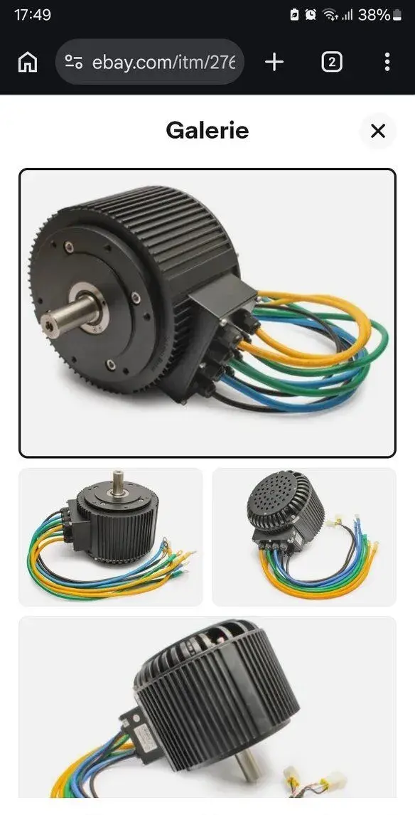 Golden motor bldc 10kw