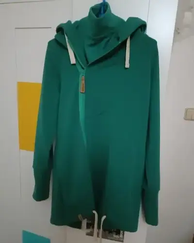 Sestrice Smart Hoodie 01 s merinem Emerald