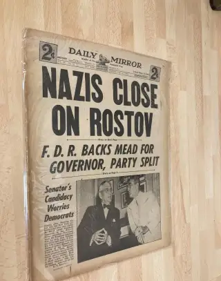 Daily Mirror 23. července 1942