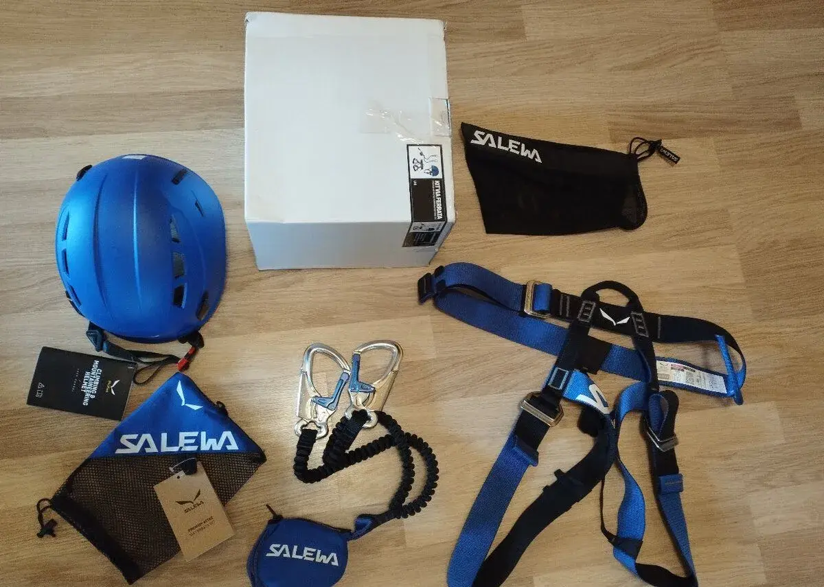 Nový Salewa Via Ferrata set kit