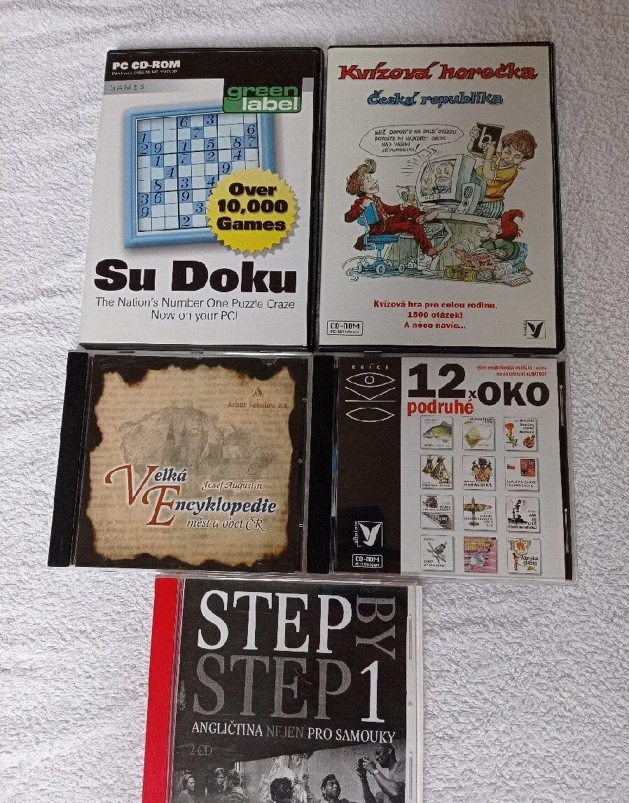 PC CD - ROM různé