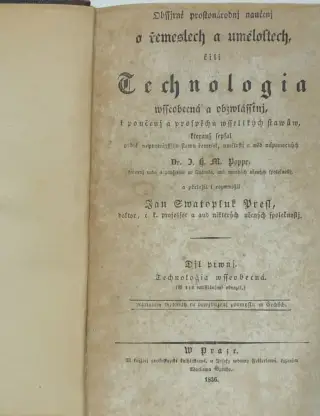 Obšírné prostonárodní naučení o řemeslech a umělostech čili