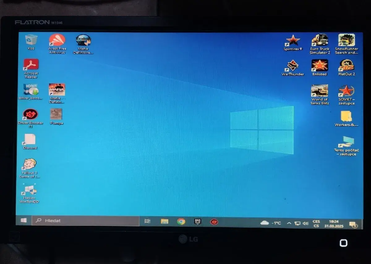 Monitor LG FLATRON W1946