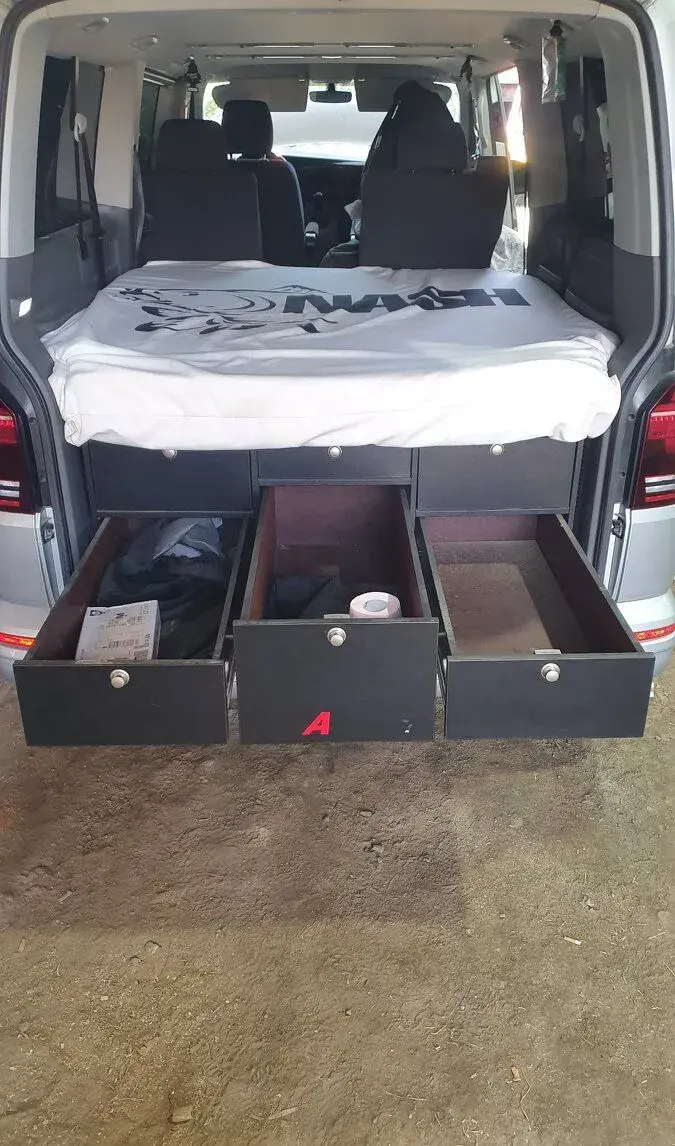 WV Caravelle, Transporter vestavbu