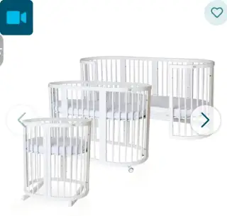 Dětská rostoucí postýlka SMART BED - bílá