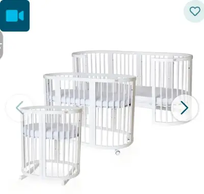 Dětská rostoucí postýlka SMART BED - bílá