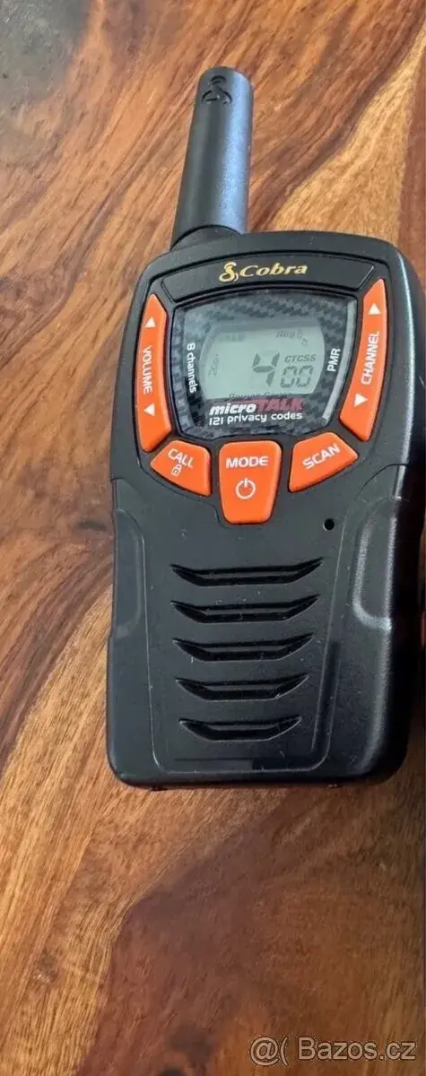 Cobra PMR446 PMR vysílačka, profesionální kvalita, stav