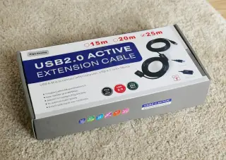 USB 2.0 repeater 25m kabel prodlužovací