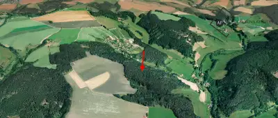 Lesní pozemky o CP 35696 m2, Chvalčovice