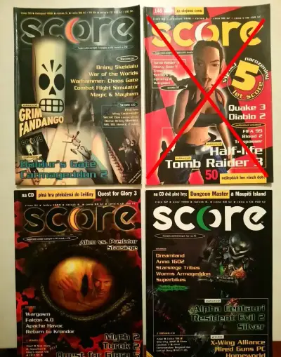 Časopisy SCORE č. 1
