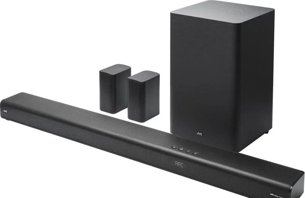 NOVÝ Soundbar JVC TH-E874B 5.1.2 Dolby Atmos 520 W