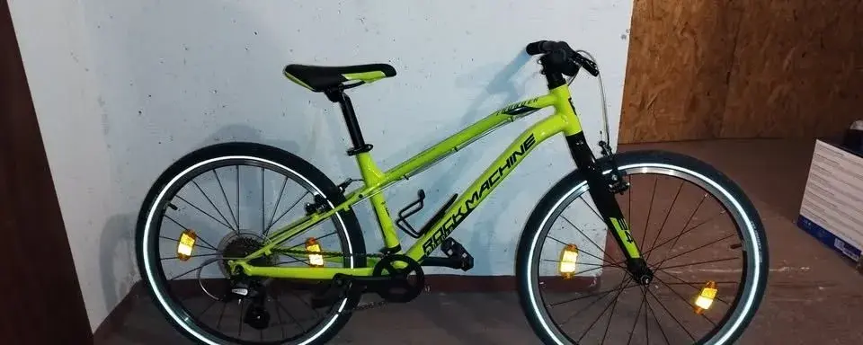 Dětské kolo Rock Machine Thunder 24", vel. rámu 12,5"