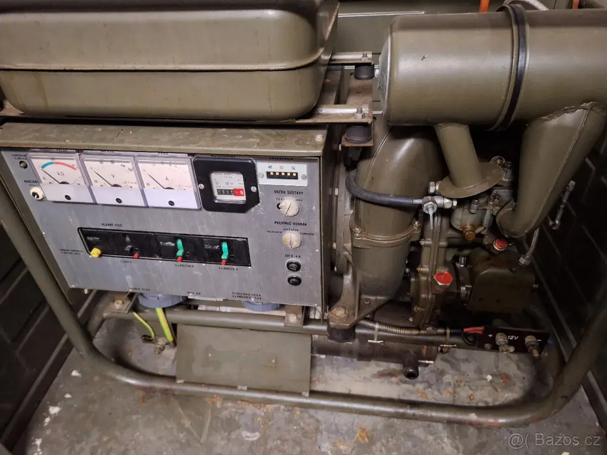 ELEKTROCENTRALA 4KW benzín