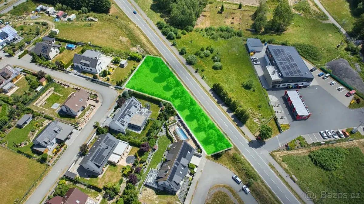 Prodej stavebního pozemku 1267 m², Hamry nad Sázavou