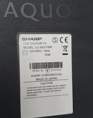 Nevyužitý LCD COLOUR televizor s dálkovým ovladačem