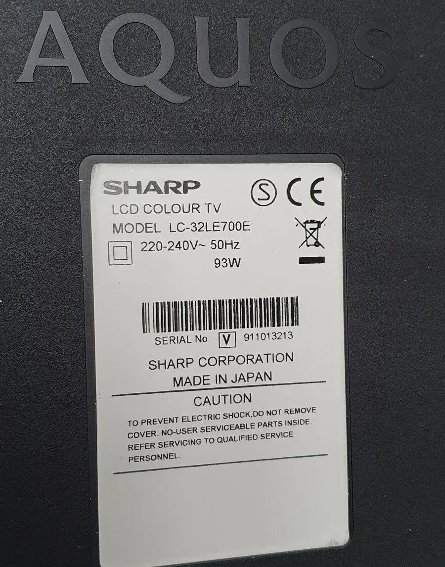Nevyužitý LCD COLOUR televizor s dálkovým ovladačem