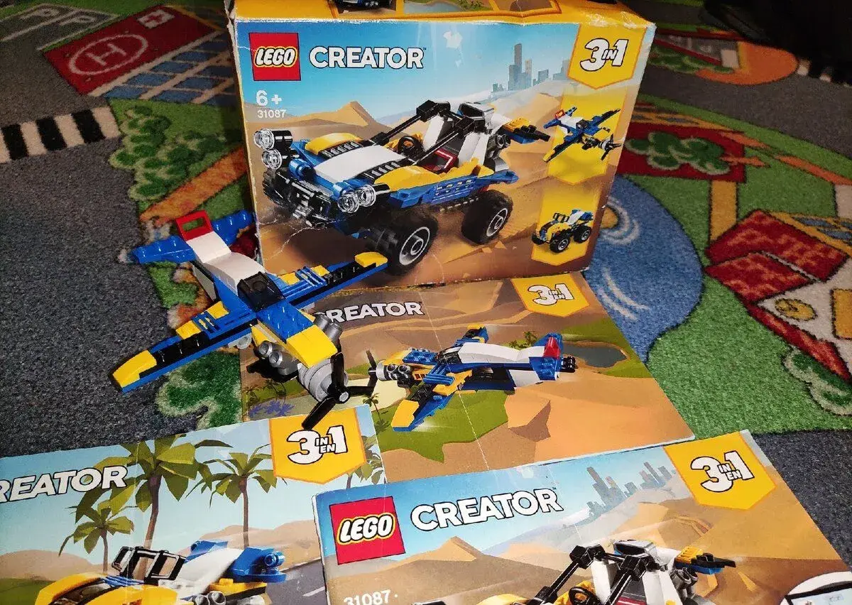 Lego CREATOR 31087 ATV Bugina Letadlo
