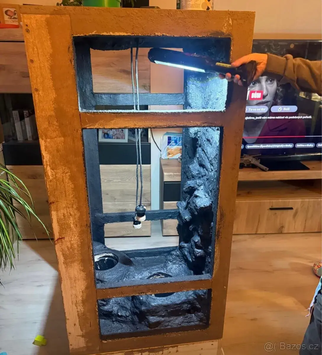 Terárium pro plazy (vhodné pro chov chameleonů)