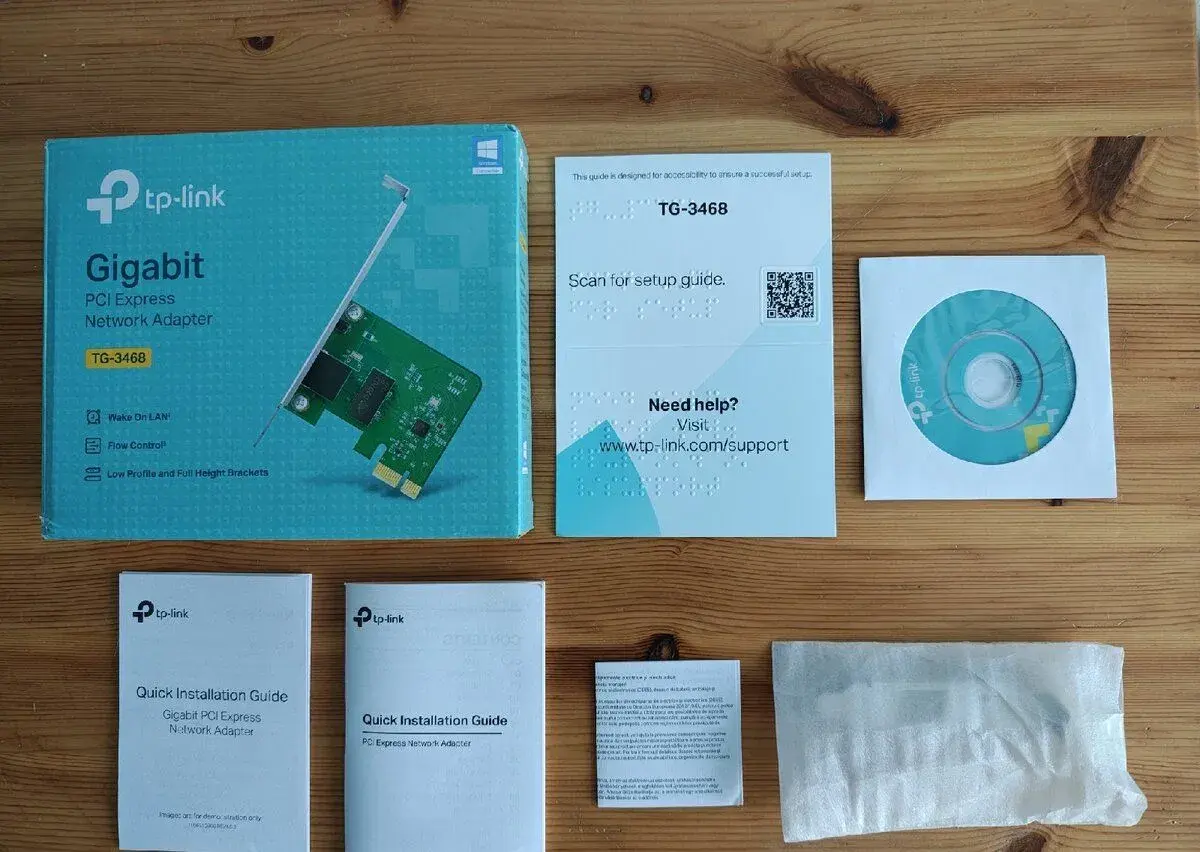 Síťová karta TP-link TG 3468 ZÁNOVNÍ, ZÁRUKA