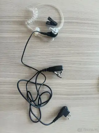 Mikrofon + sluchatko k vysilacce, Kenwood 2-pin