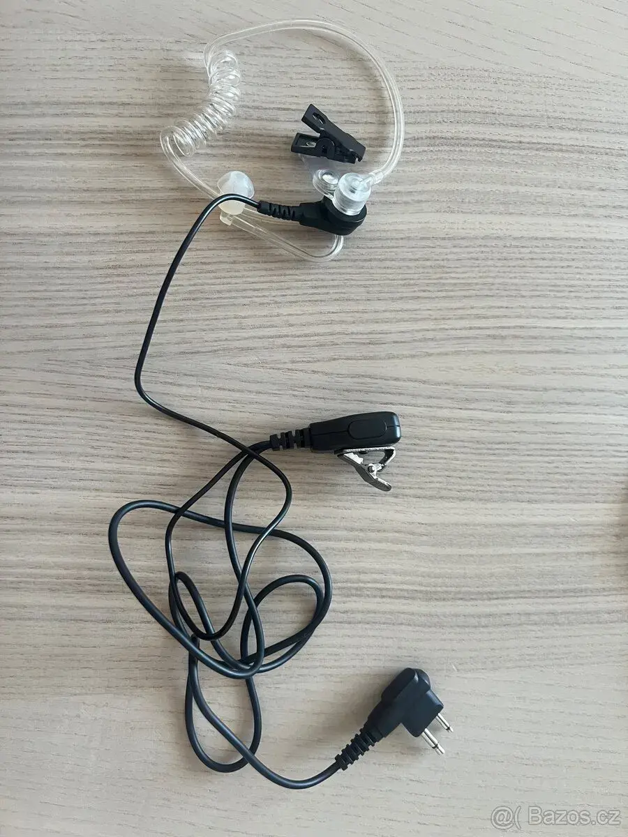 Mikrofon + sluchatko k vysilacce, Kenwood 2-pin