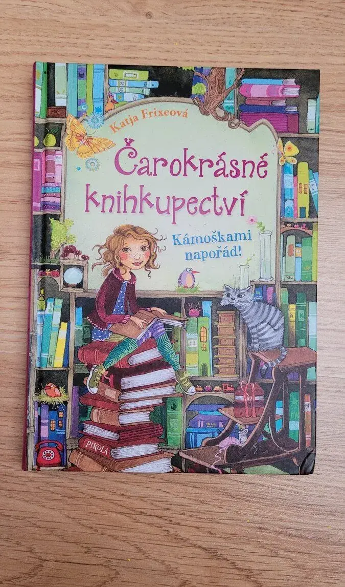 Čarokrásné knihkupectví - knížka pro holky