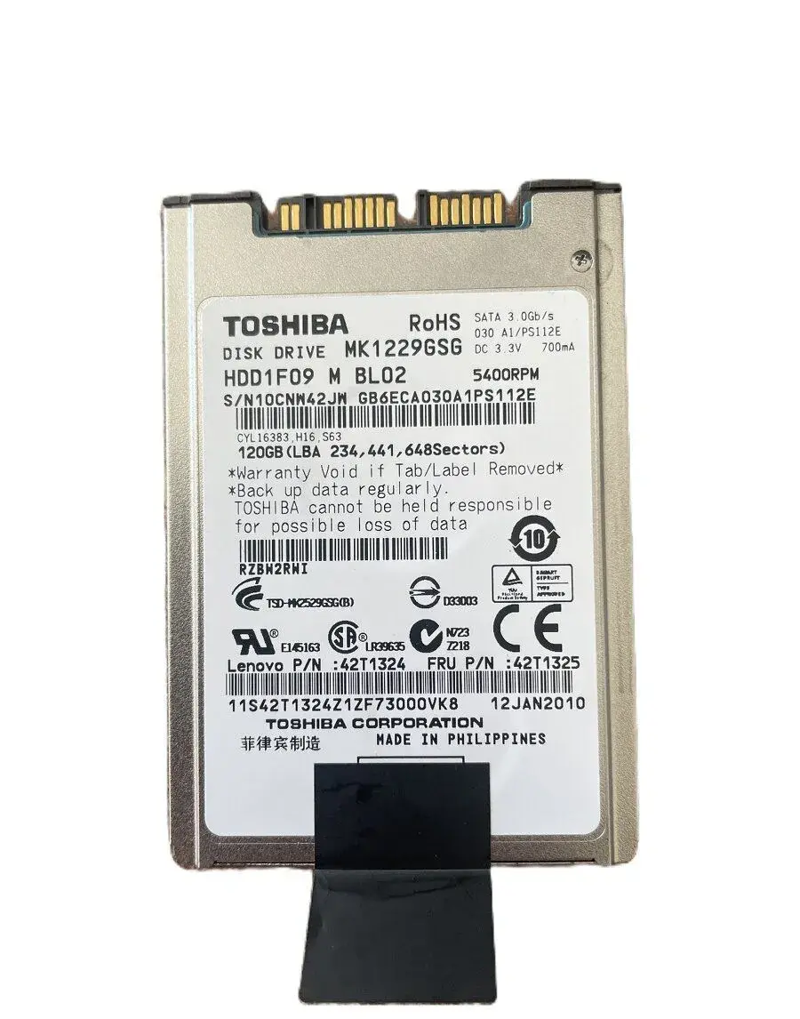 1,8" Disk Toshiba MK1229GSG