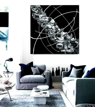Abstrakce 40x40 cm