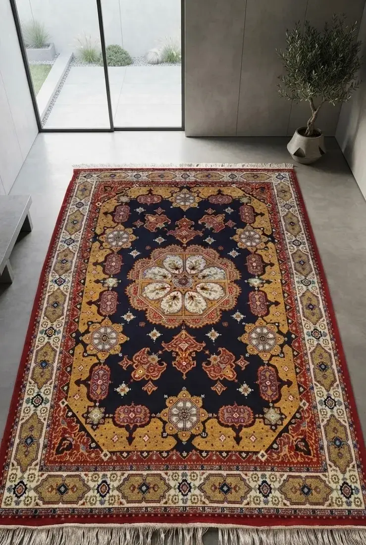 Velkoformátový perský koberec 230 x 340 cm – velmi dobrý sta