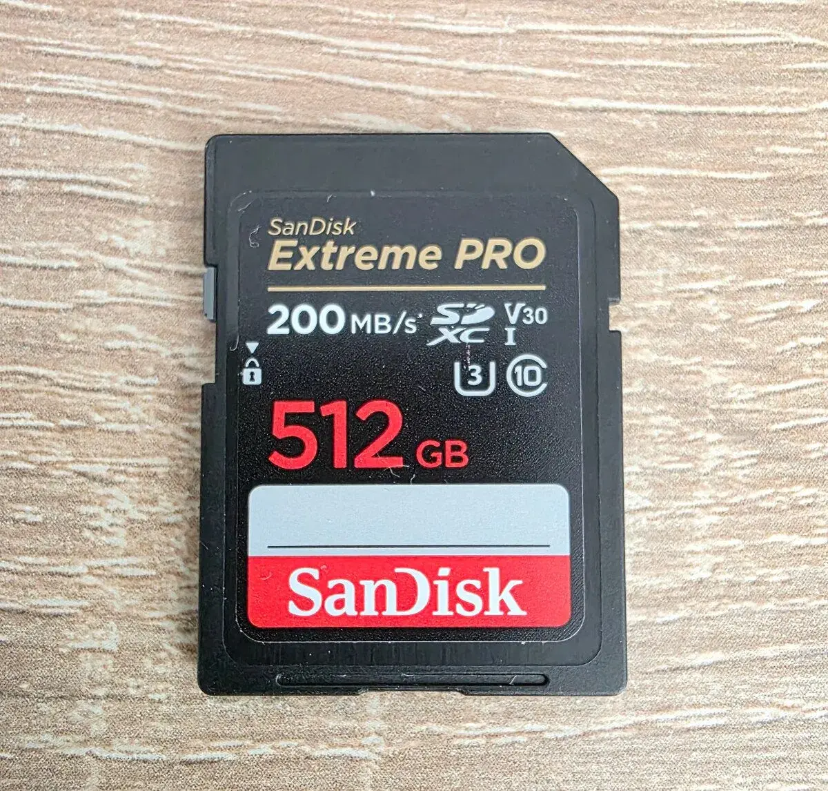 SDXC paměťová karta SanDisk Extreme PRO 512GB, 200MB/s