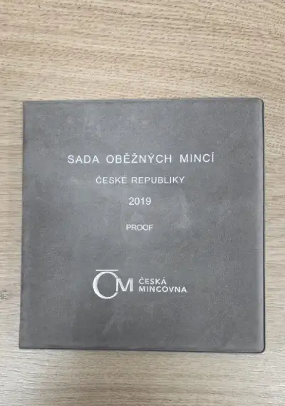 Sada oběžných mincí Česká republika 2019 proof